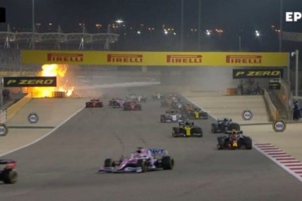 Τρομακτικό ατύχημα στη Formula 1: Εξερράγη το μονοθέσιό του Grosjean